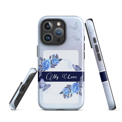 DUAL LAYER Tough iPhone® Case - Blue