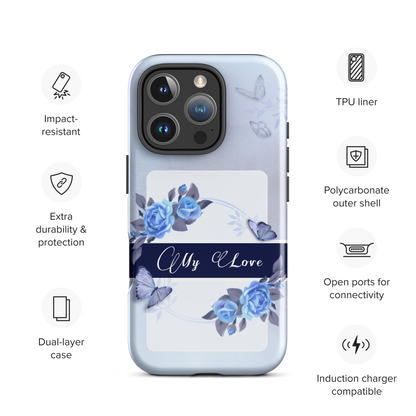 DUAL LAYER Tough iPhone® Case - Blue