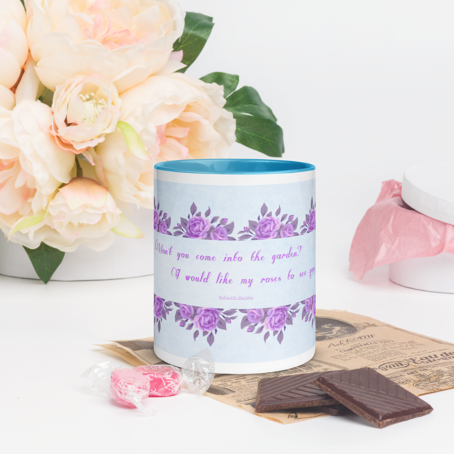 Pink Blossom Ceramic Mug - Colorful Reveals
