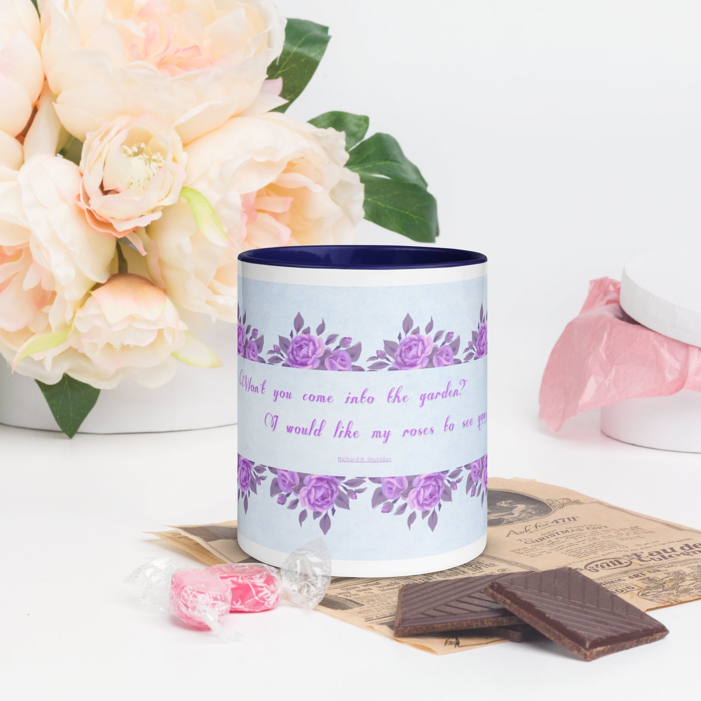 Pink Blossom Ceramic Mug - Colorful Reveals