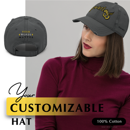 Fearless Distressed Dad Hat - Phoenix Rising