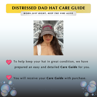 Fearless Distressed Dad Hat - Phoenix Rising